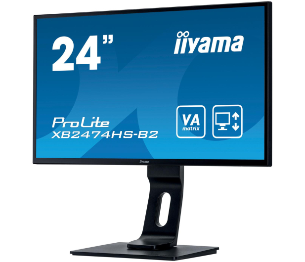 Monitor IIYAMA 23,6" XB2474HS-B2 Czarny - 506642 - zdjęcie 3